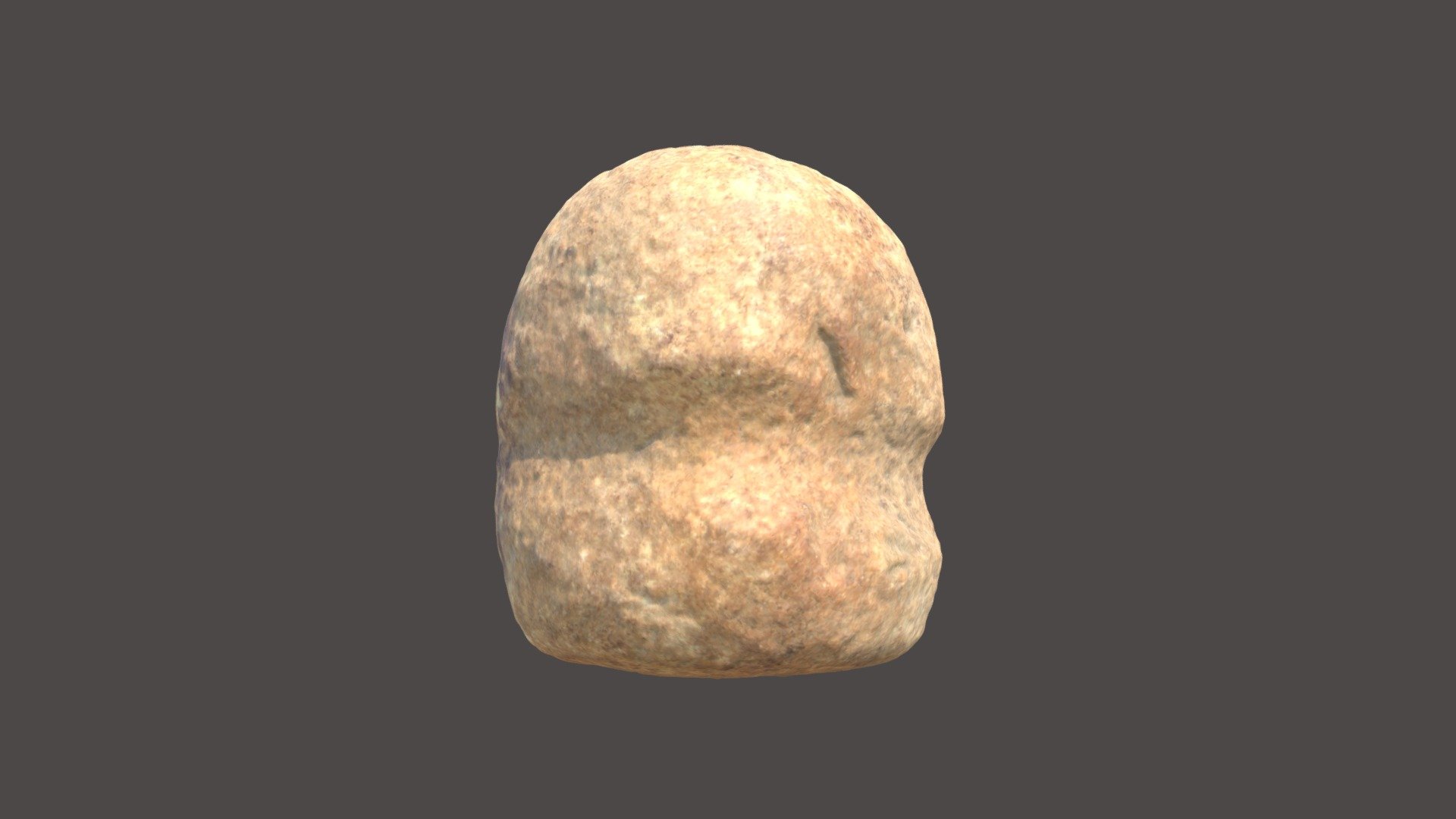 FR025, Late Archaic, grooved hammerstone