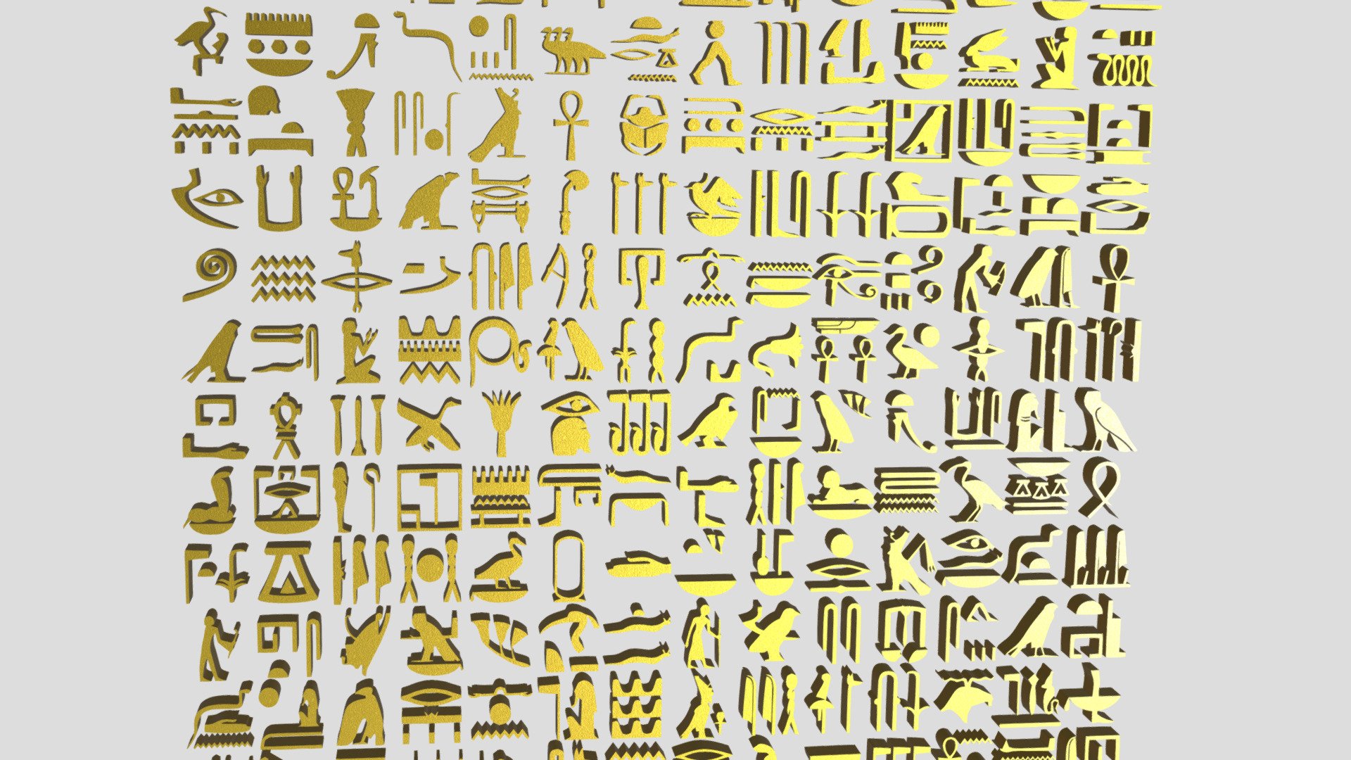 Hieroglyph - Egyptian symbols (free)