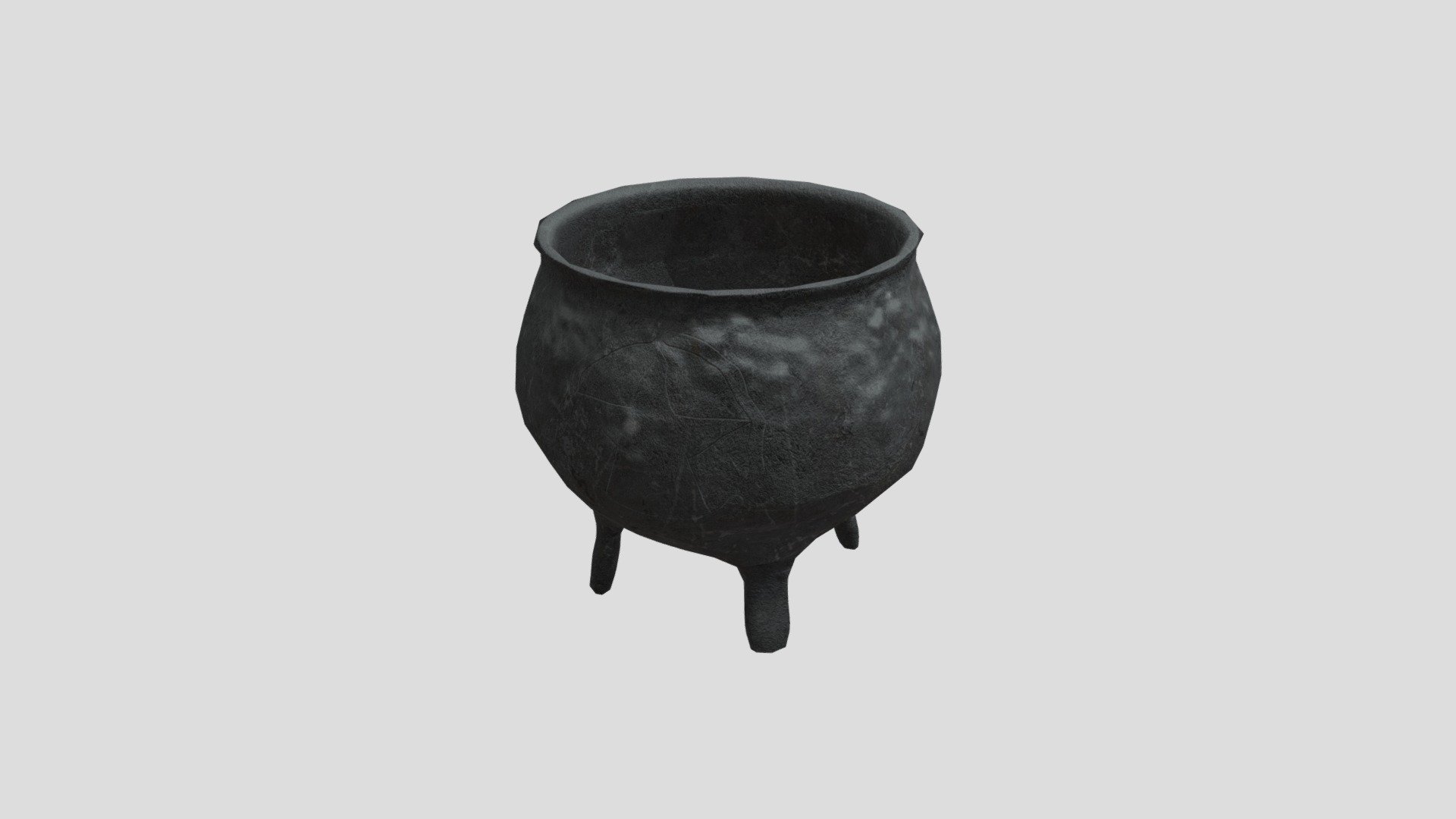 Low Poly: Cauldron