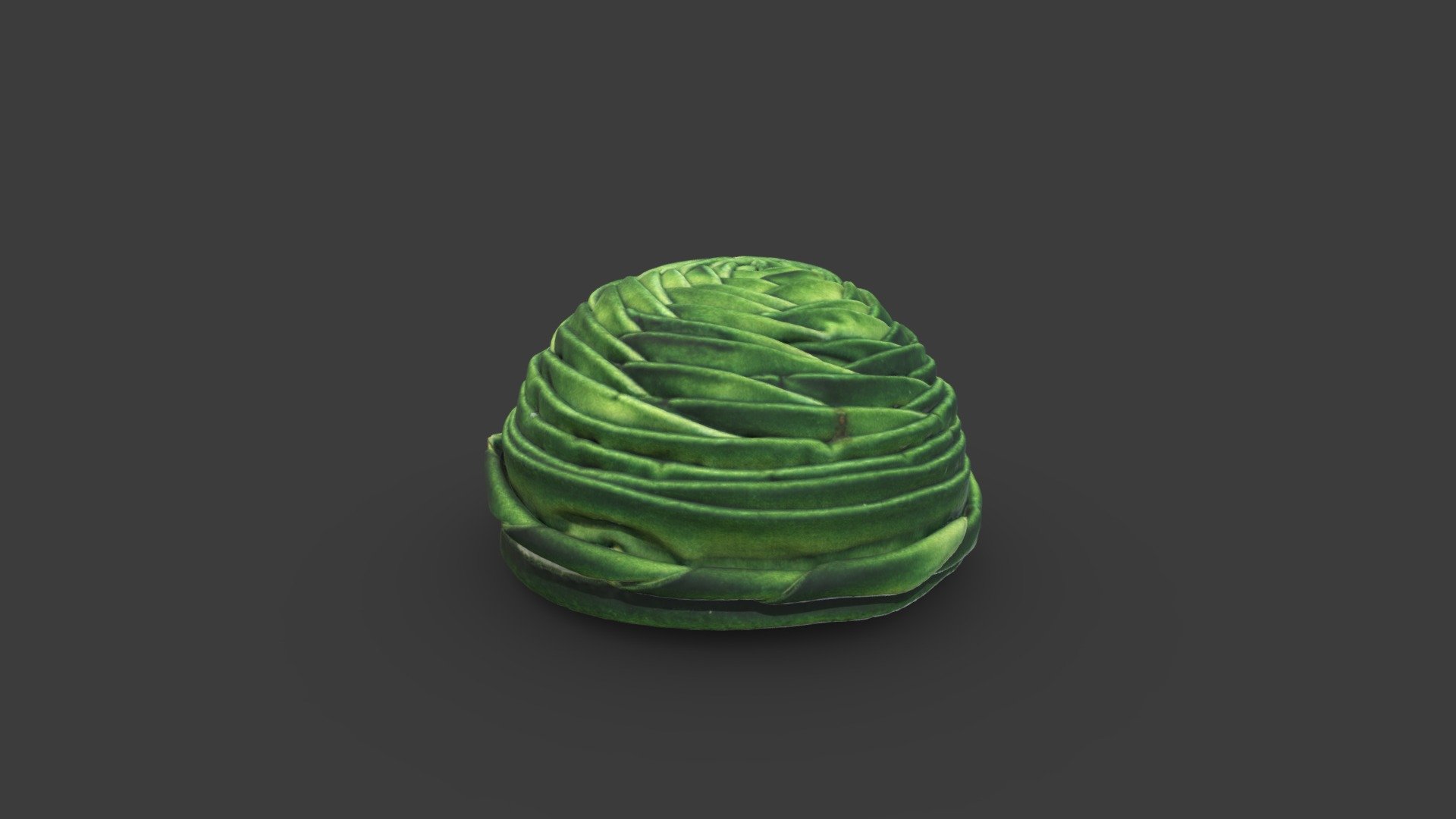 Green wrap hat made by Vanilla Beane