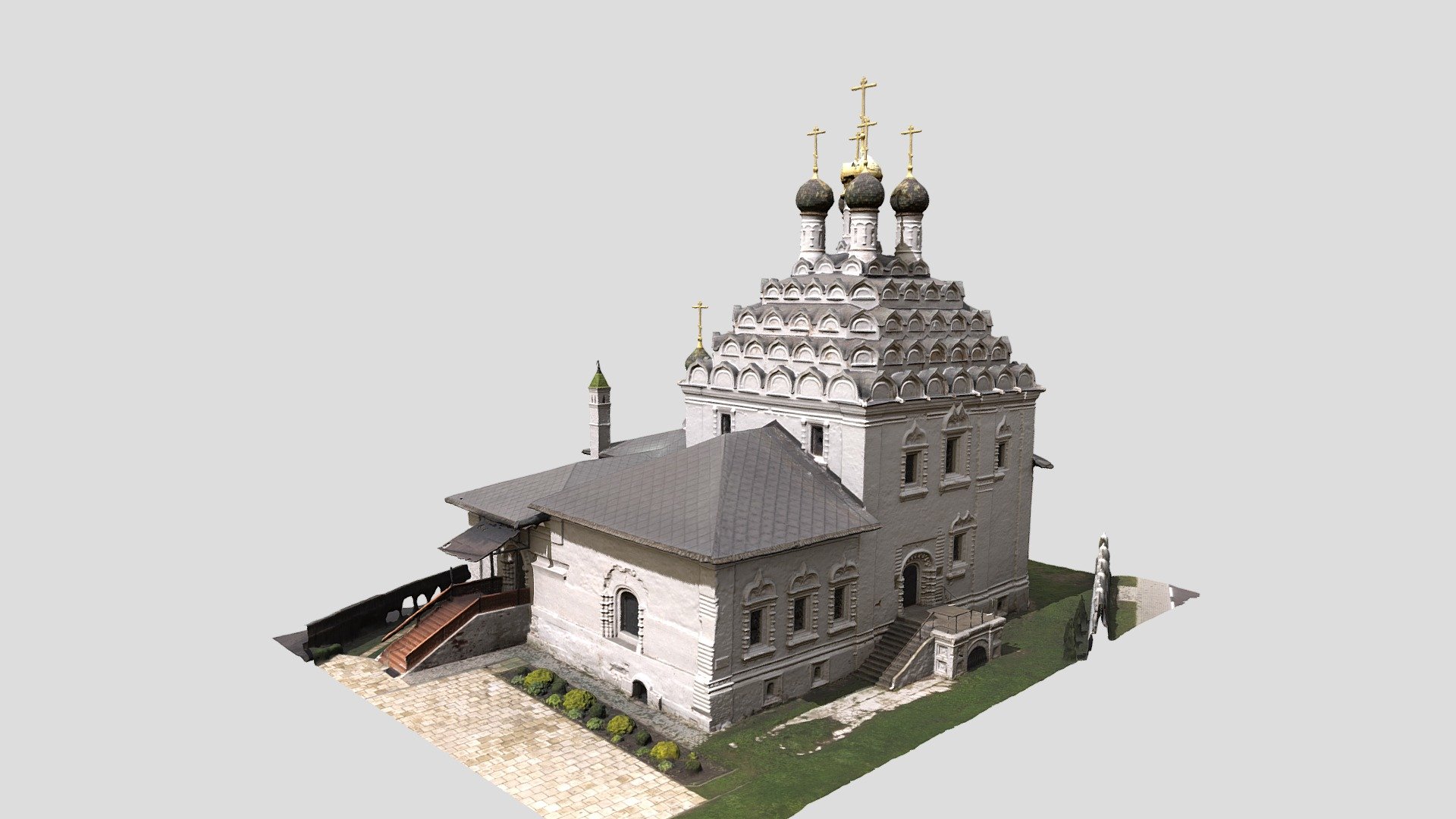 18th century Orthodox Church in Kolomna - Raw