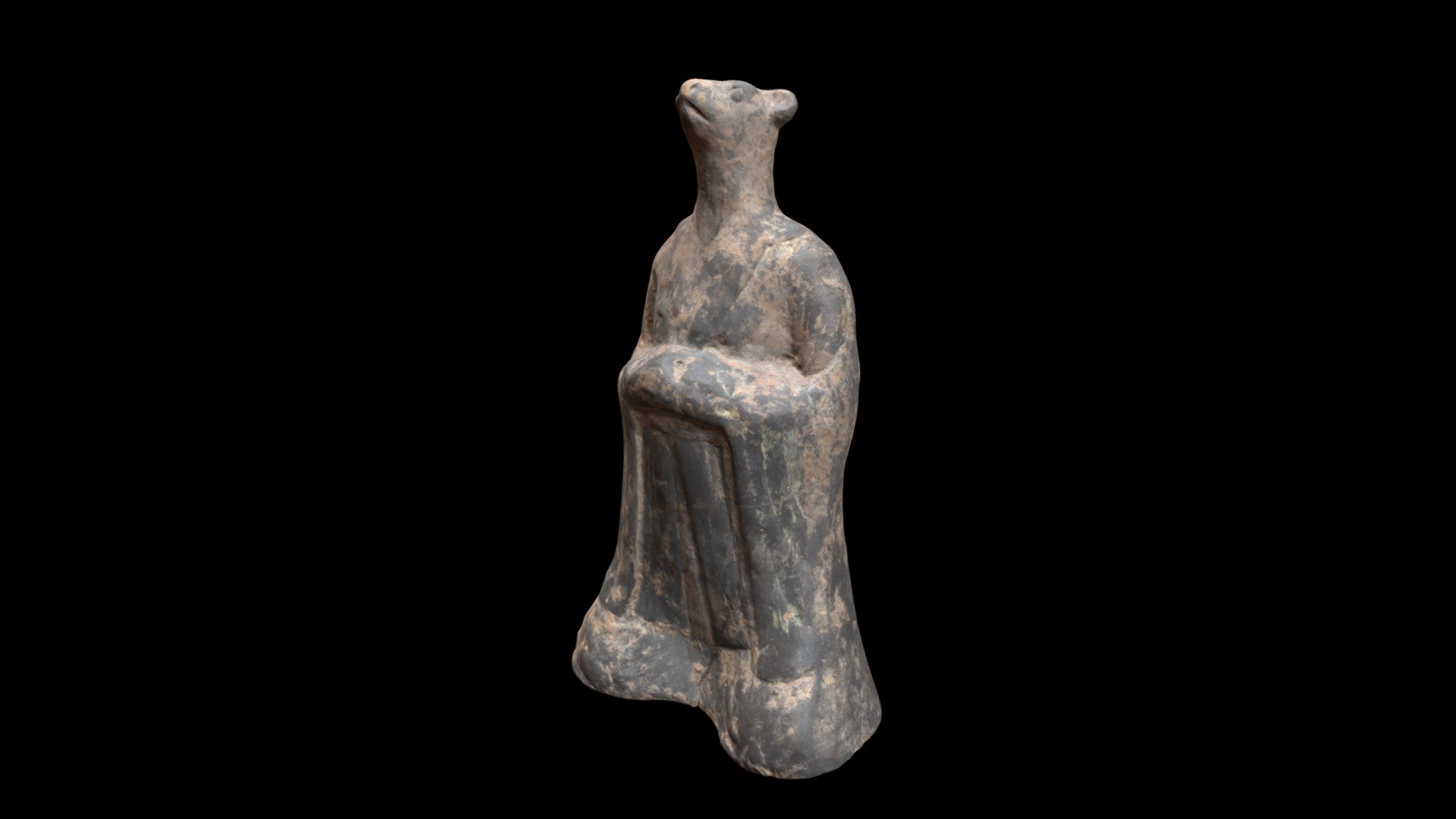 1972.76.3 Mortuary Figure of the Zodiac