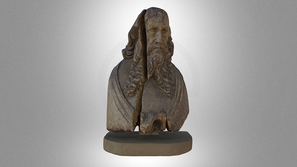 Gothic reliquary herm