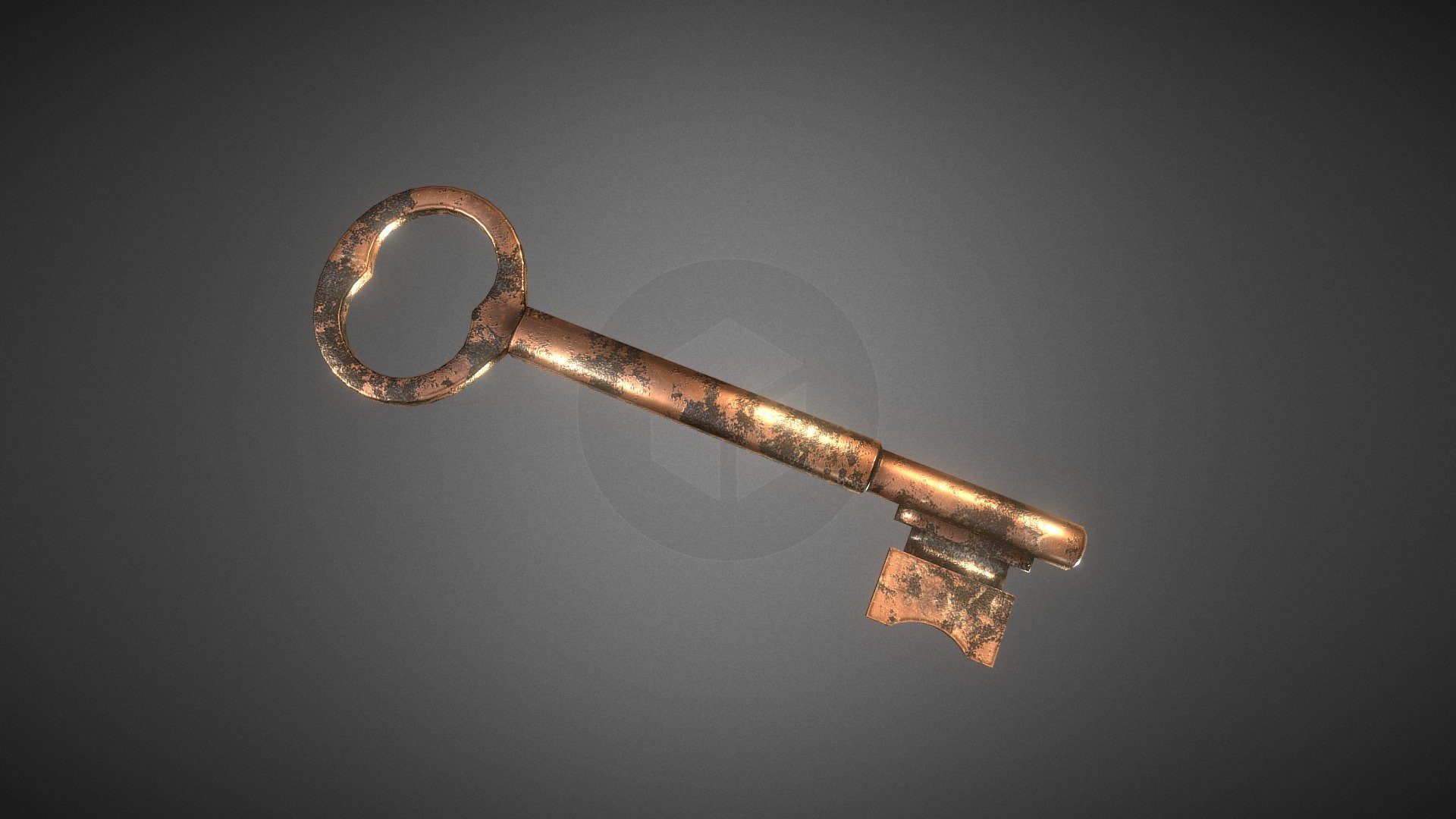 Old Rusty Key