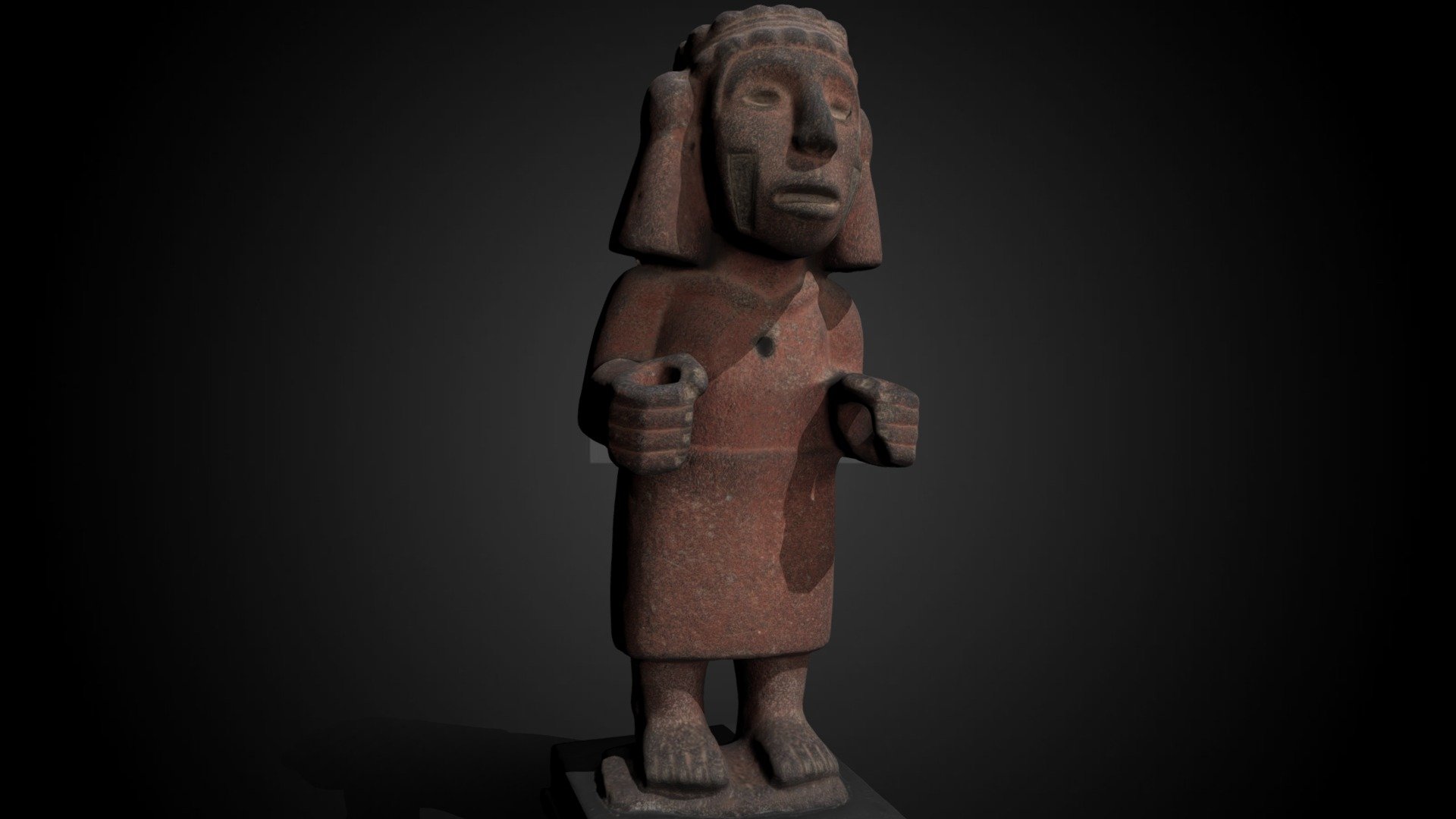 Aztec Chalchiuhtlicue, circa 1200-1521 CE