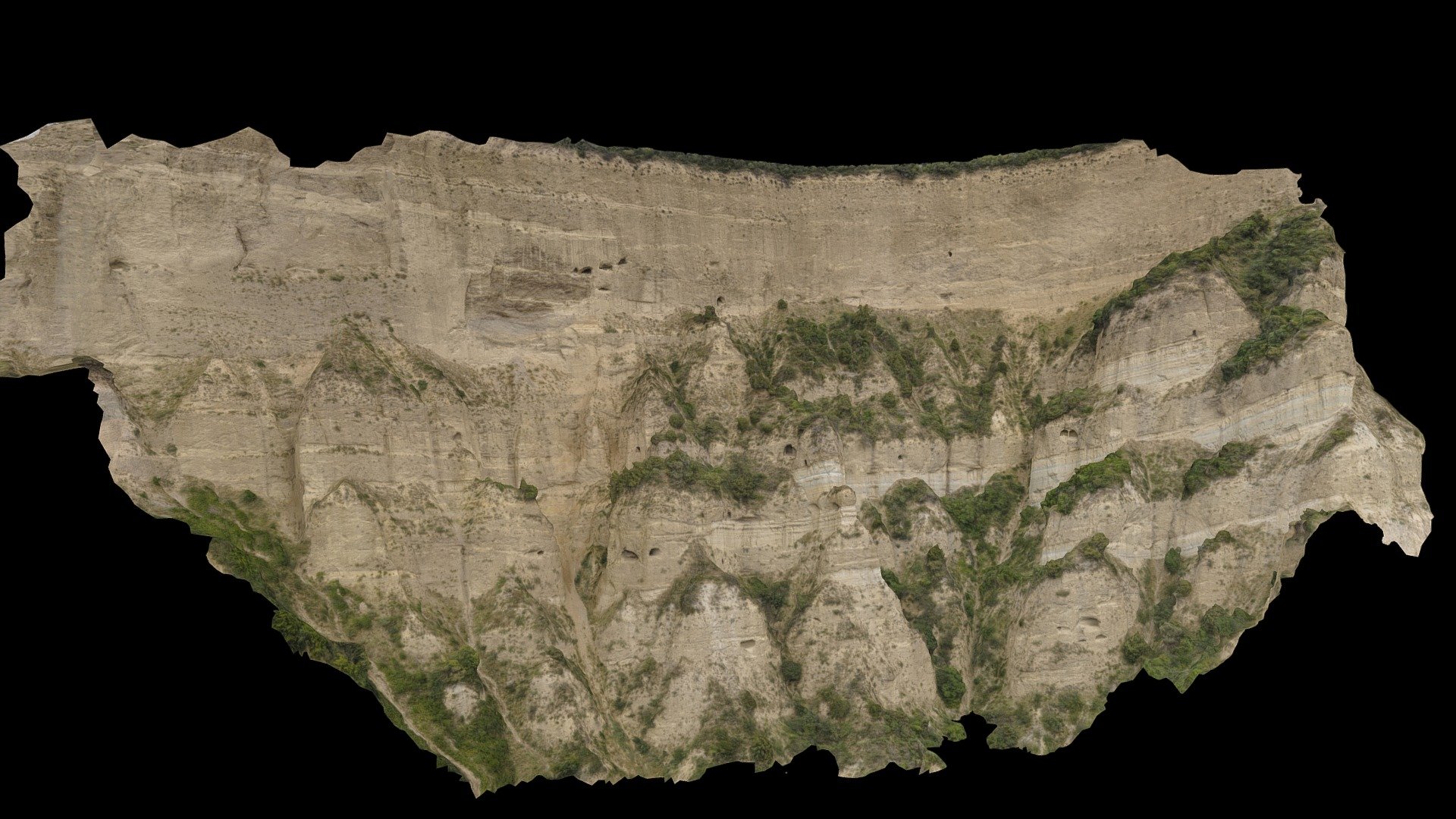 Shio-Mgvime Cave Monastery Wall