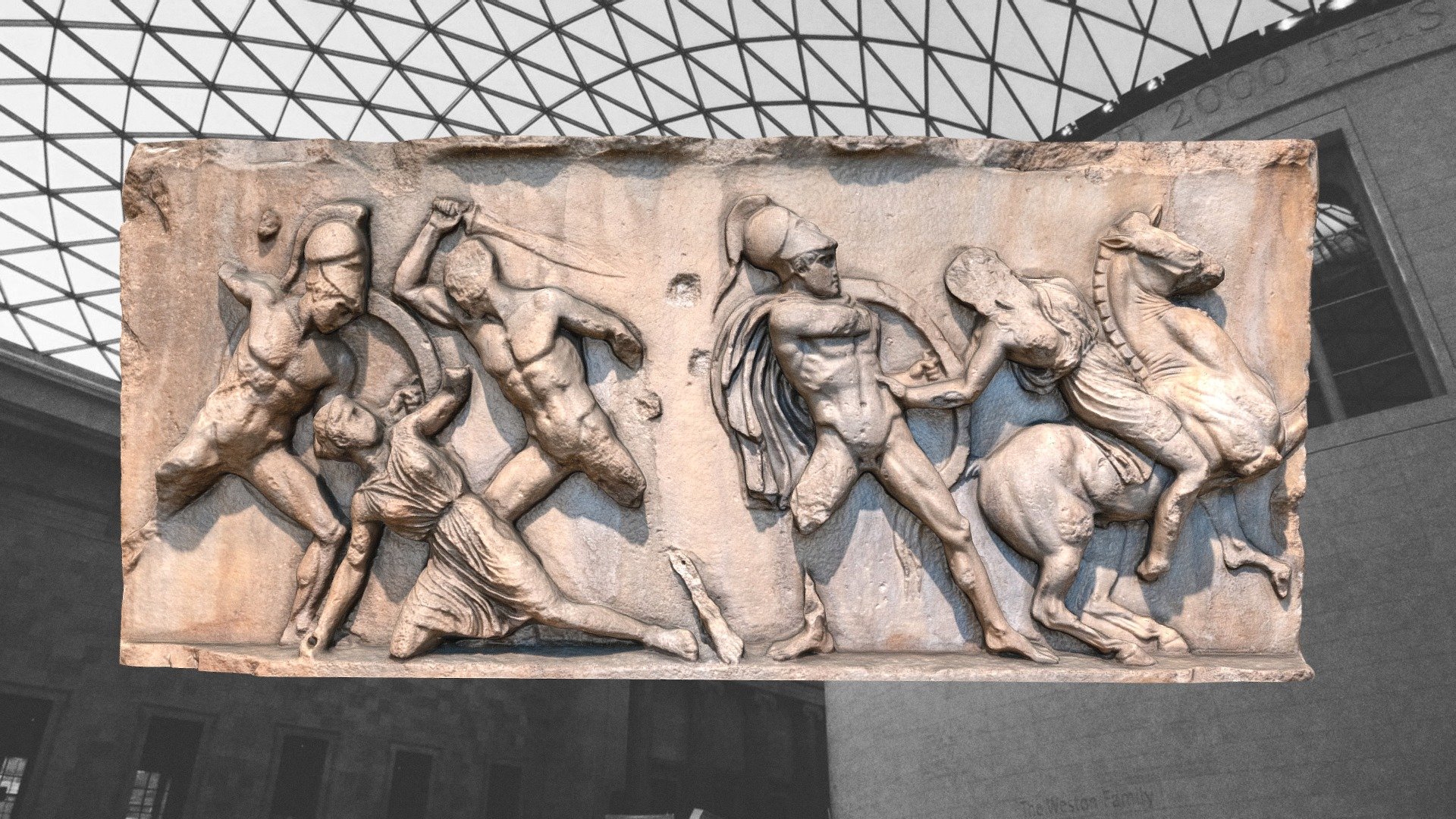 Amazon frieze -  British Museum