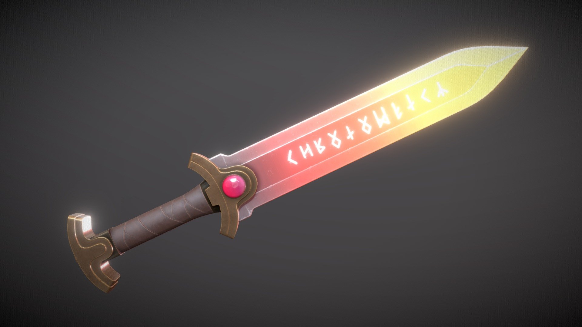 Forged sword (stylized)