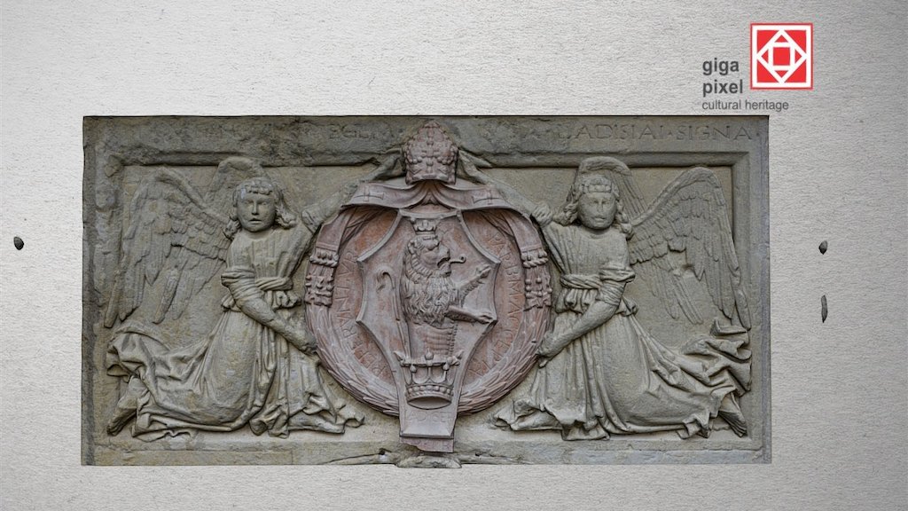 Lazzo chapel coat of arms (Alba Iulia, RO)
