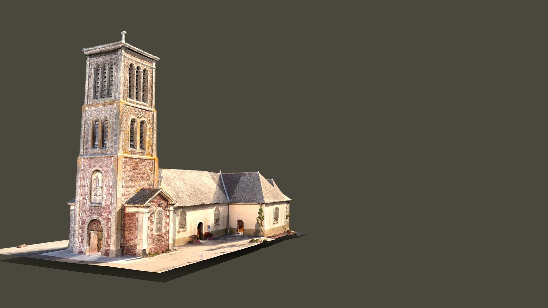 Saint-Thurial Church - Animated