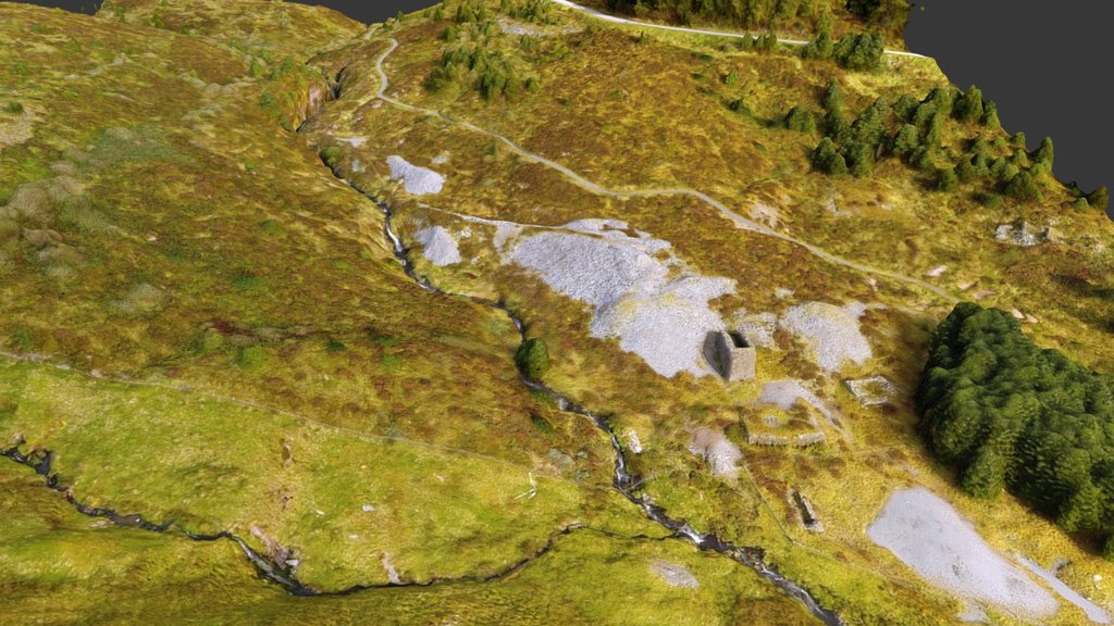 Nant Yr Eira Bronze Age Copper Mine, Powys