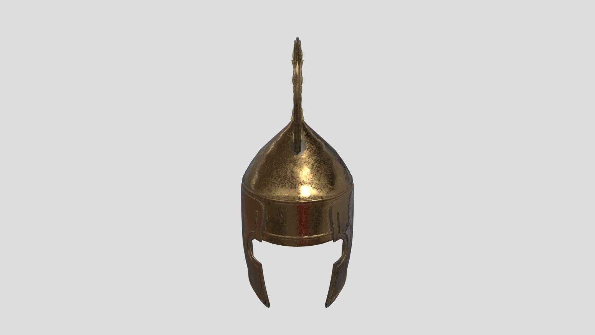 Kegel style Greek helmet