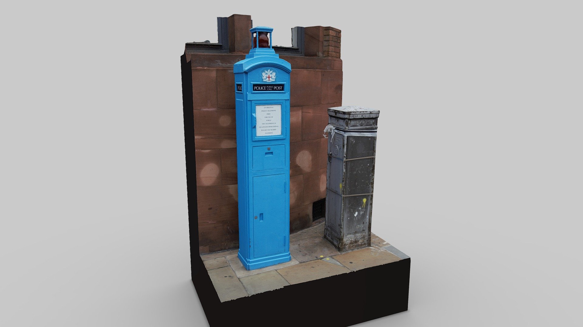 Police Telephone Post Queen Victoria Street