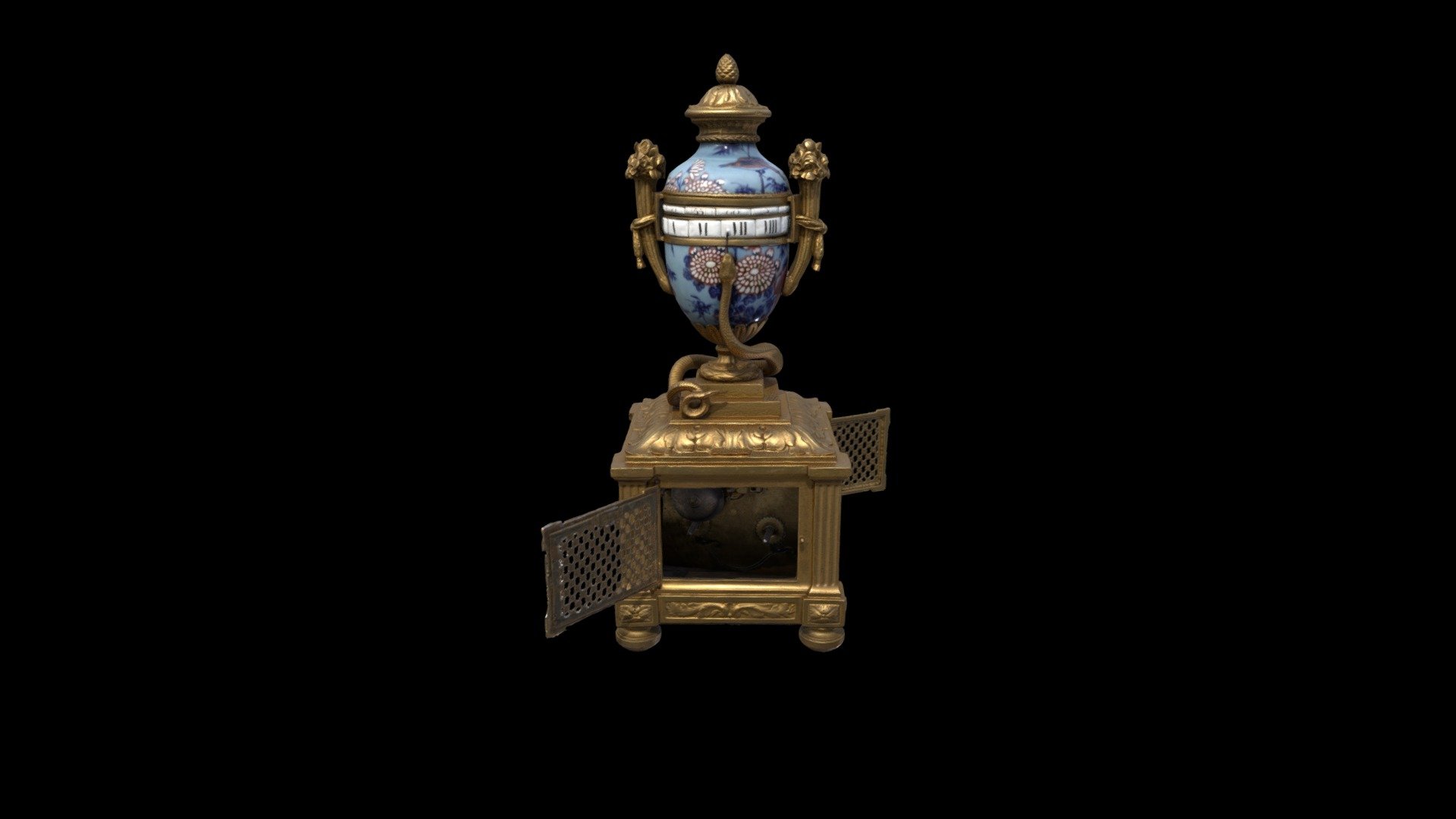 2020.421.1 Clock for a Garniture Set