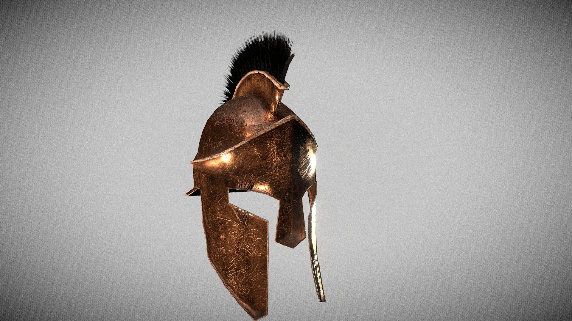 Hoplite's helmet