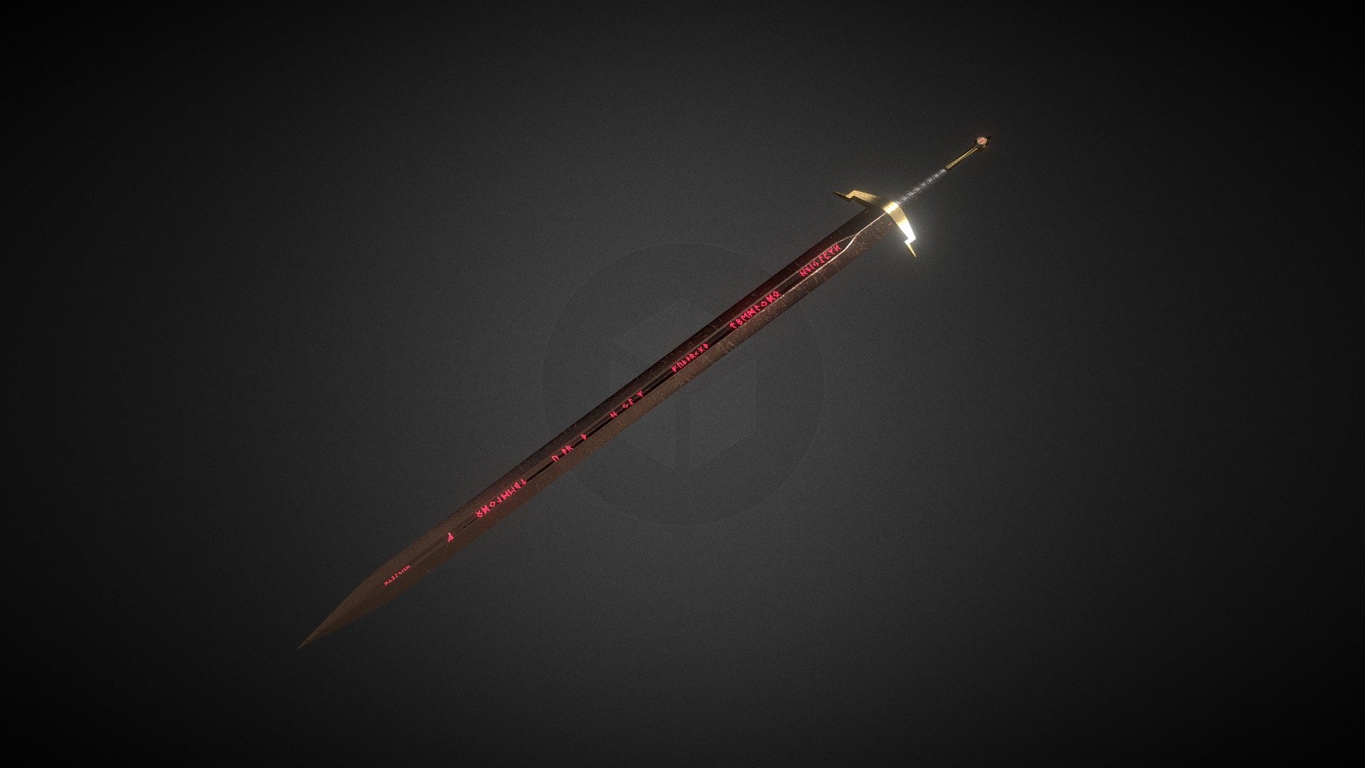 Rune sword