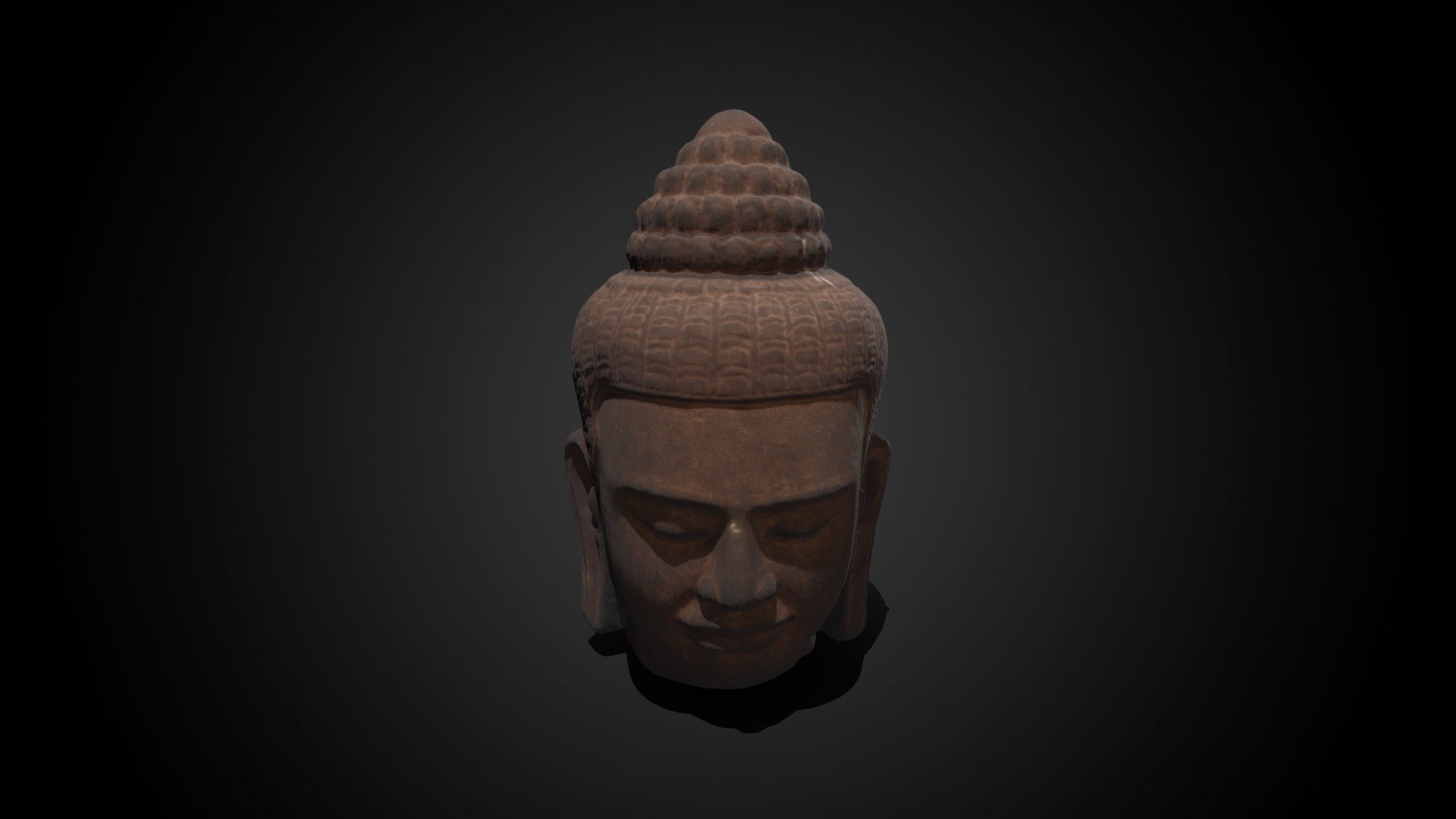 Head of the Buddha, 12th - 13th C CE