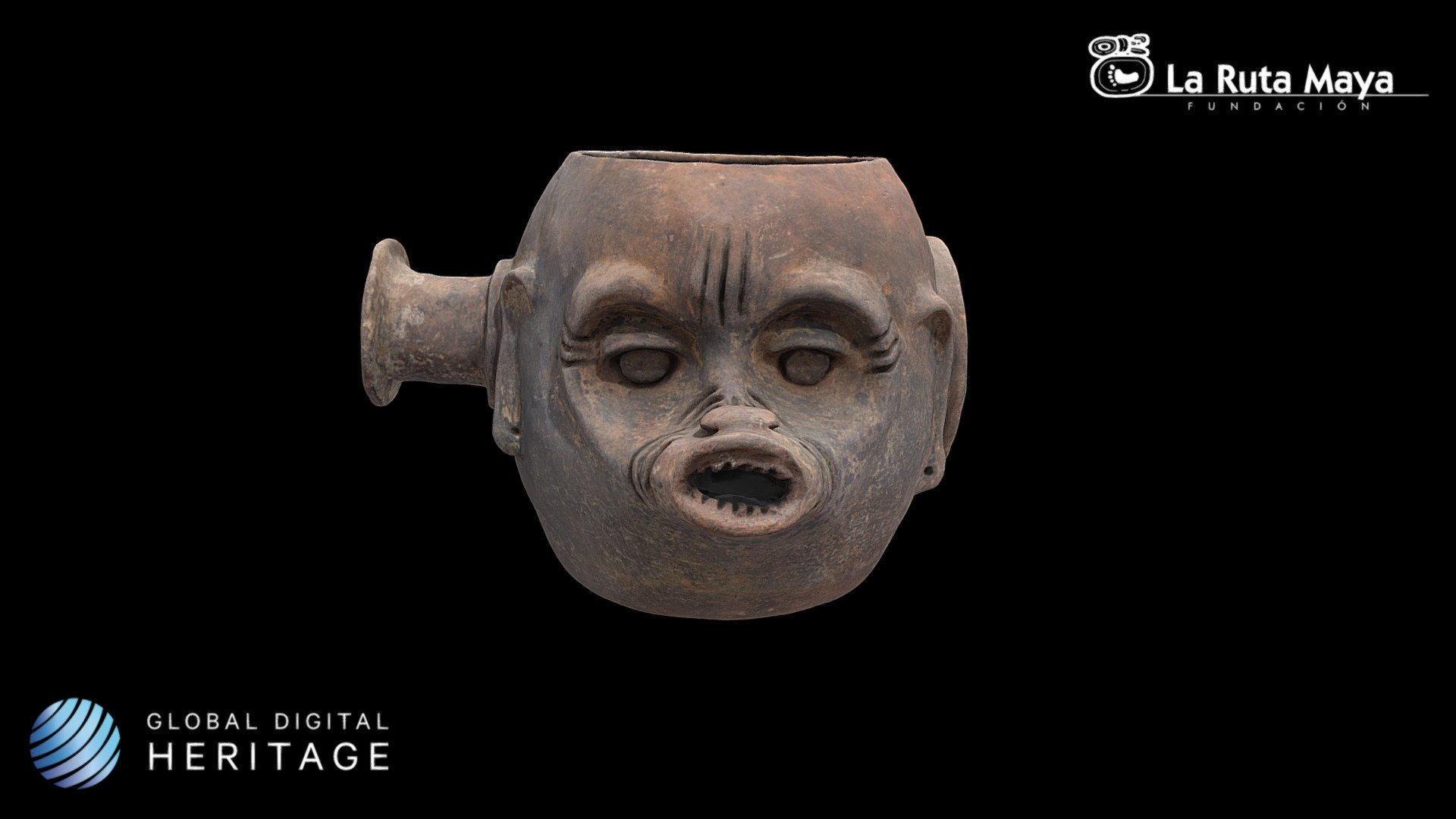Zoomorphic Effigy Vessel in the Form of a Monkey
