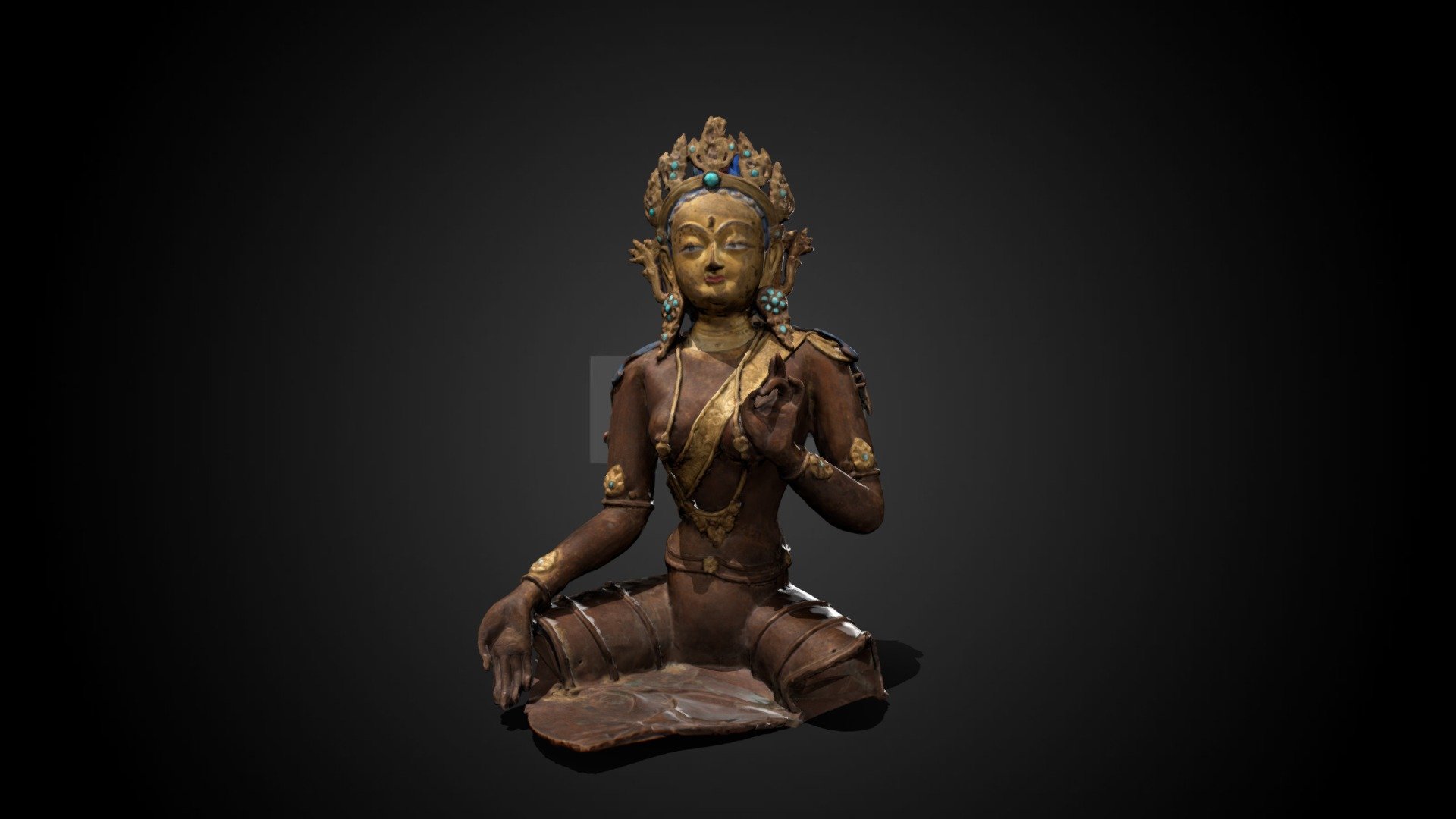 Green Tara, 14th-15th century CE