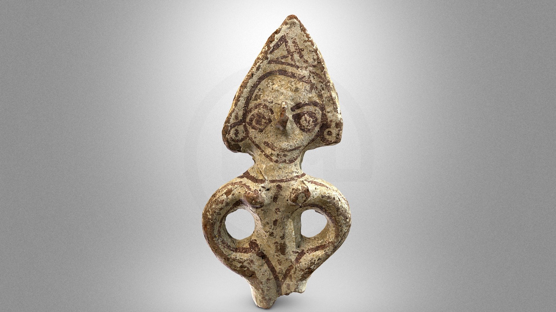 Coptic figurine