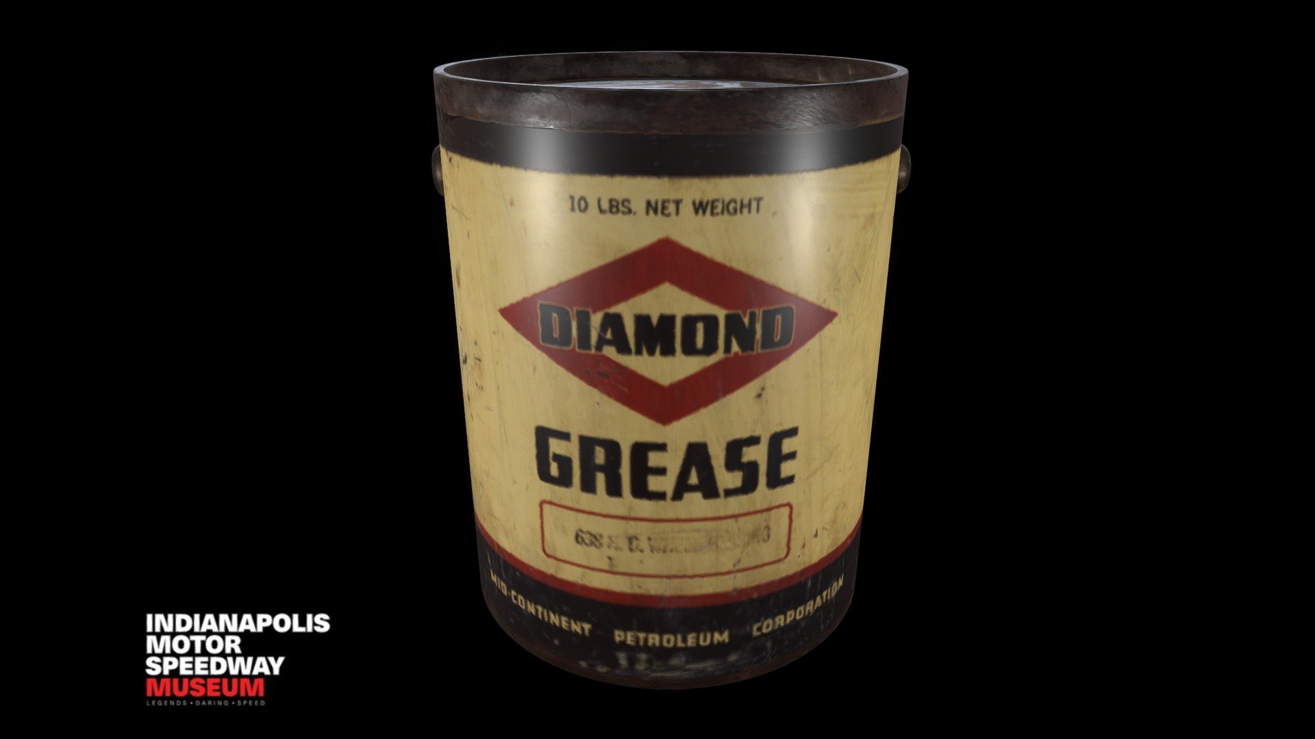 Diamond Grease Can