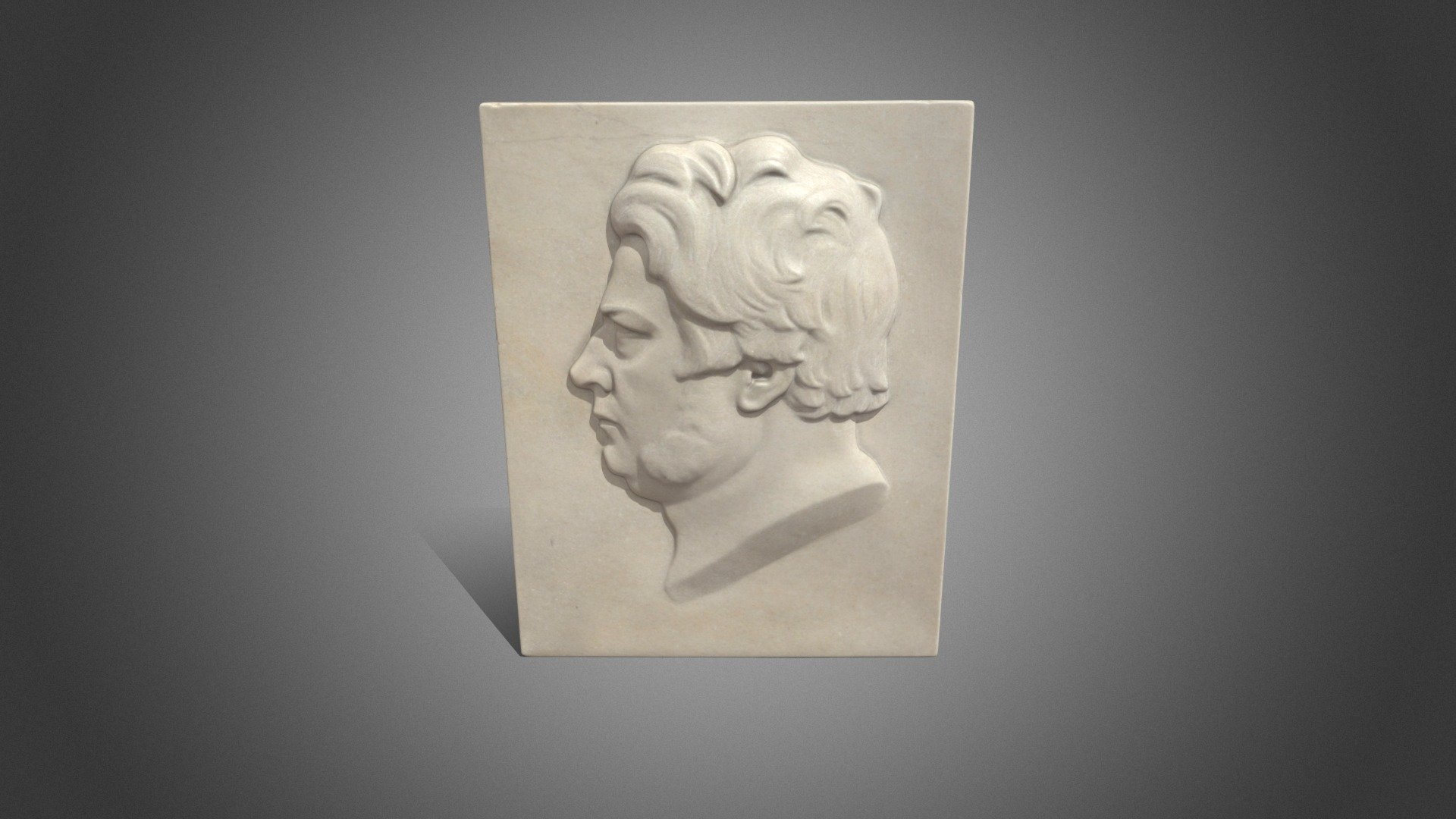 Marmorrelief: August Borsig
