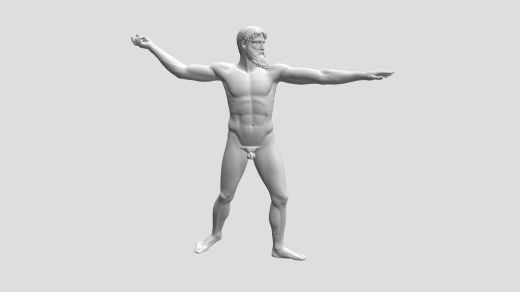 Zeus or Poseidon from the Artemision