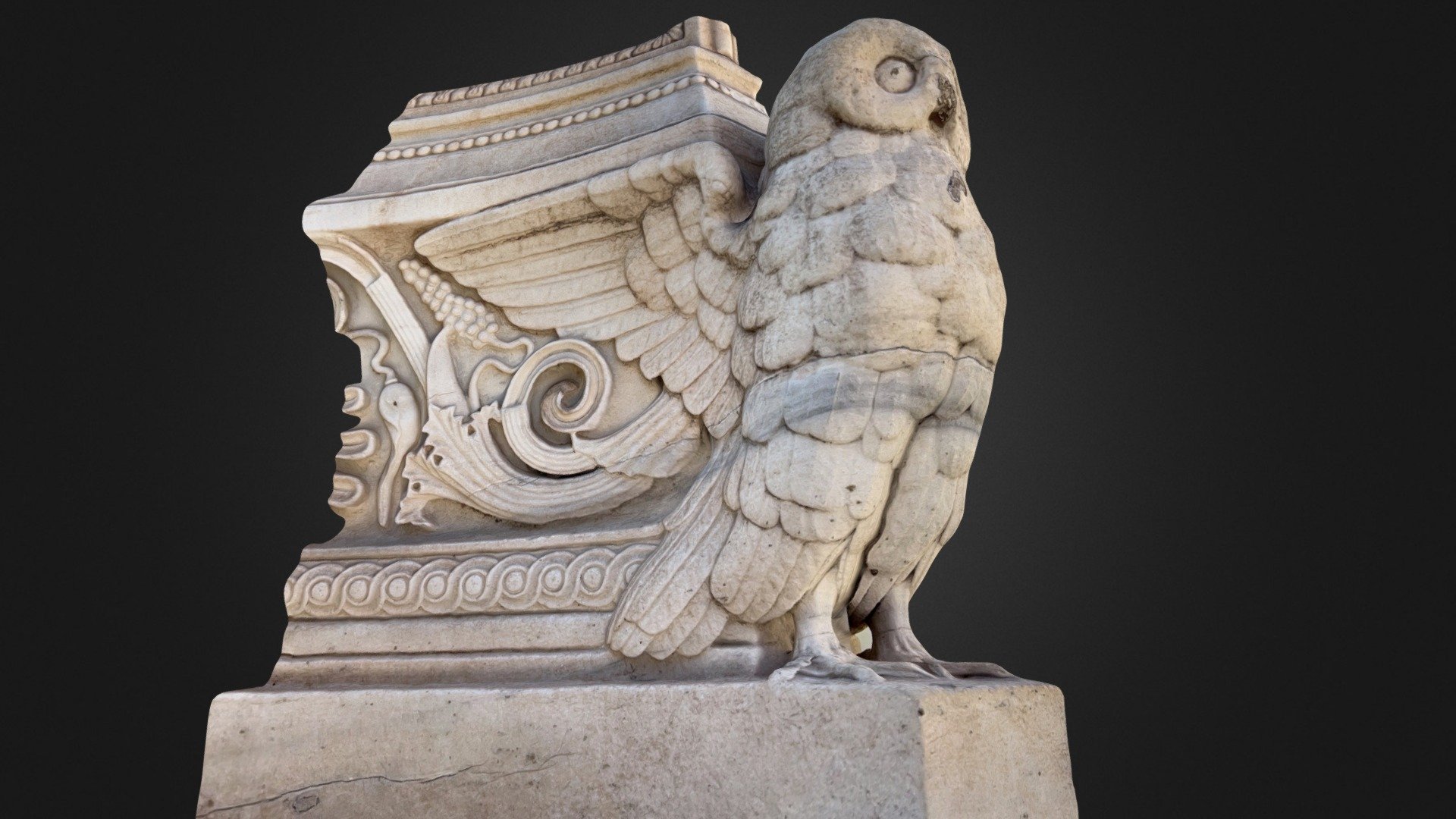 Athens Library Owl