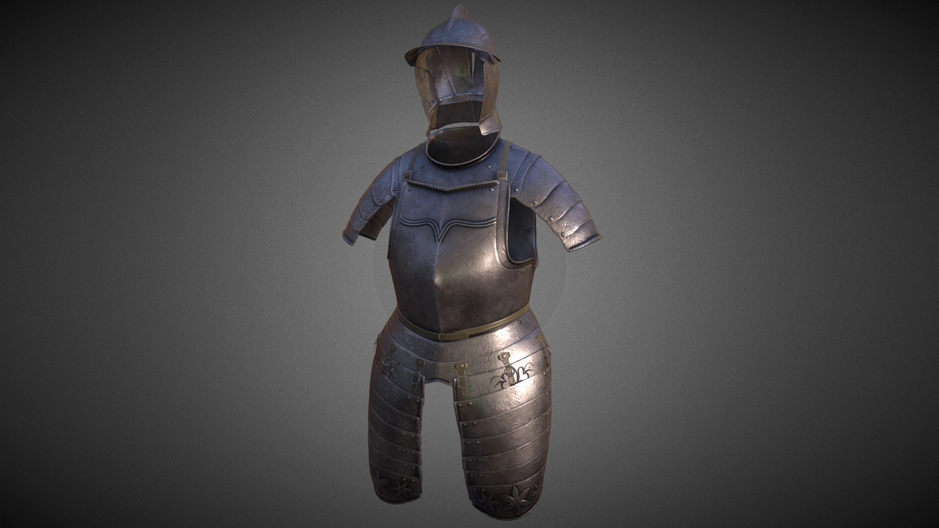 16th century German Munition half -armour