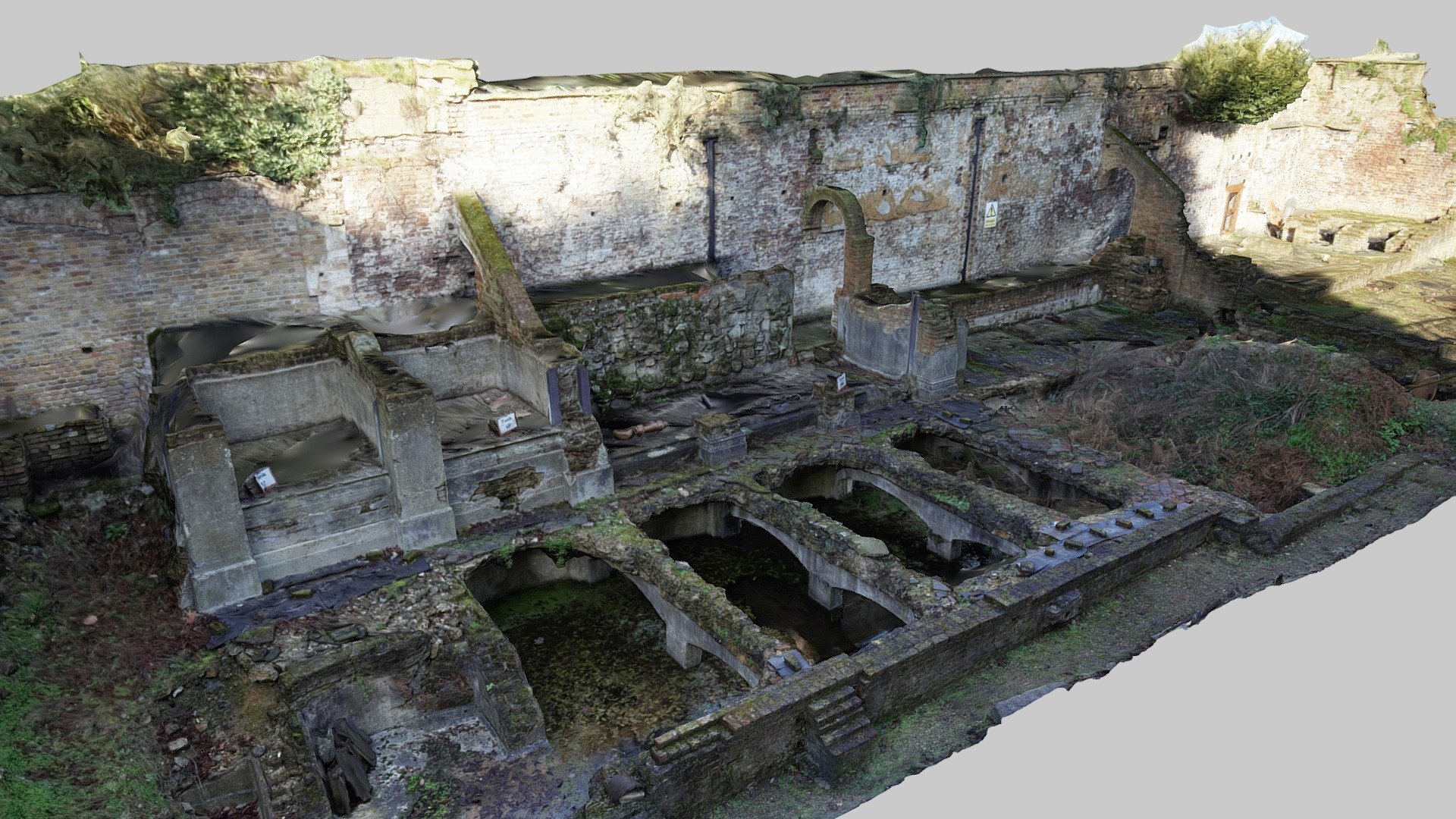 Crystal Palace Aquarium Ruins