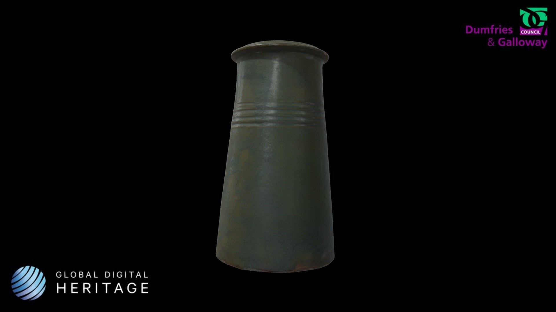Pottery Vase.