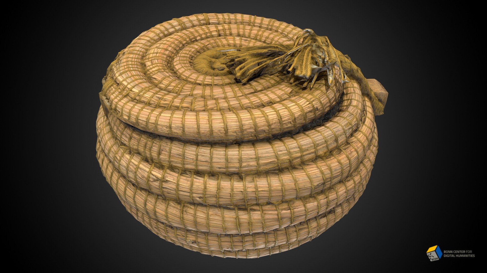 Basket with lid