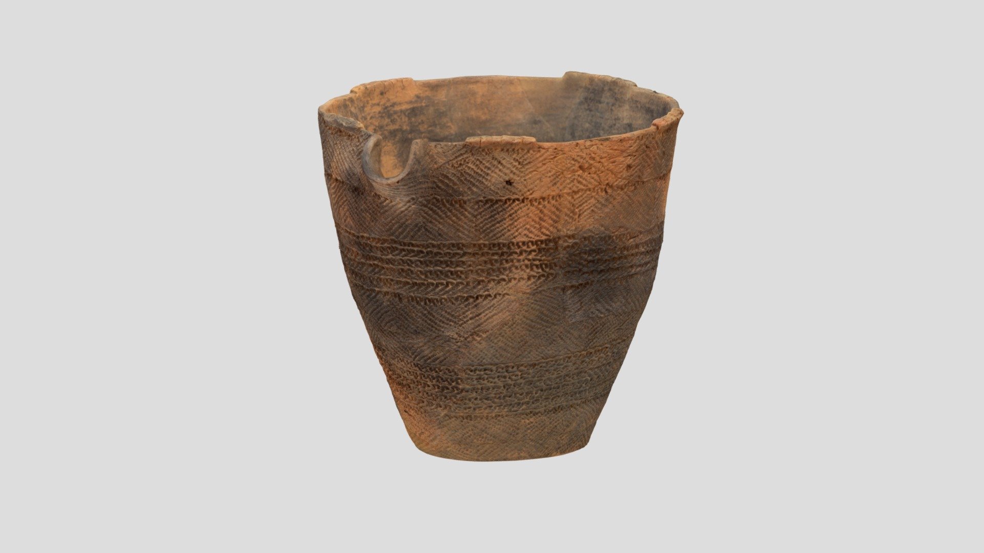 片口付深鉢形土器　lipped pot