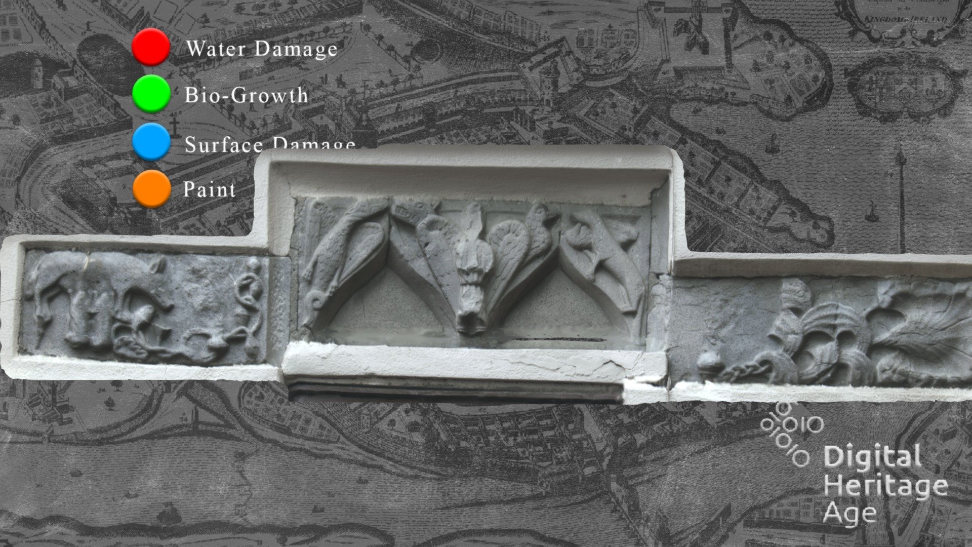 Cross Street - Window Fragment 1
