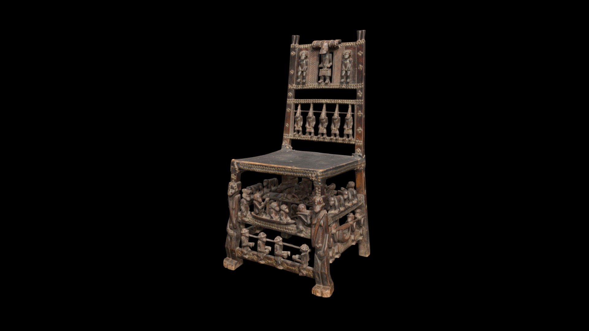2024.140 Ceremonial Chair or Throne