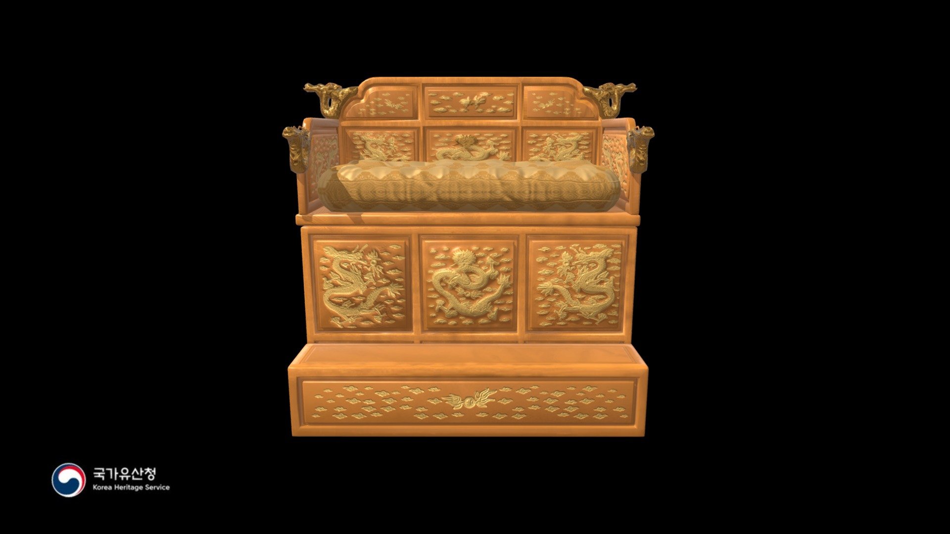 Gyeongbokgung_Sajeongjeon_King's Chair