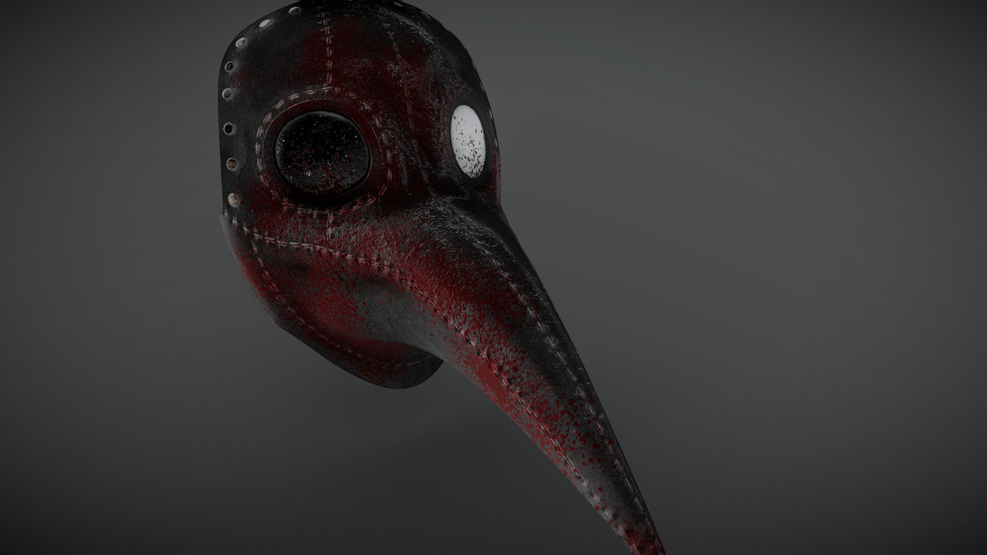 Plague Doctor Mask (Bloody)