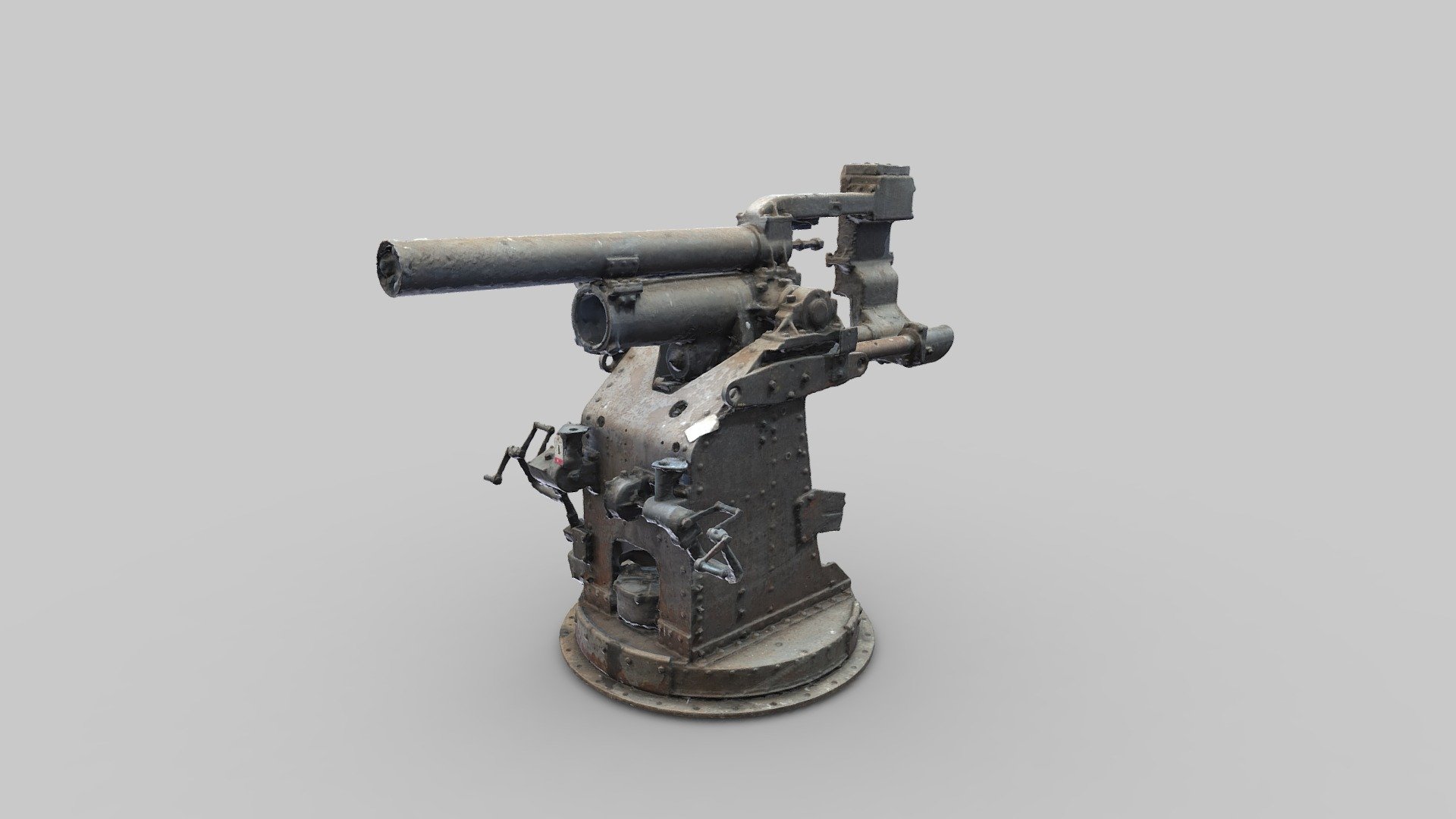 Breech Loading Six Inch Gun