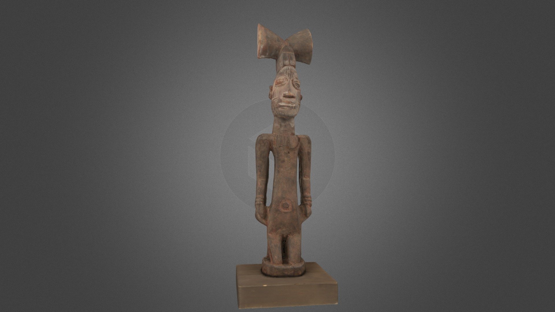 Africa Satue Model
