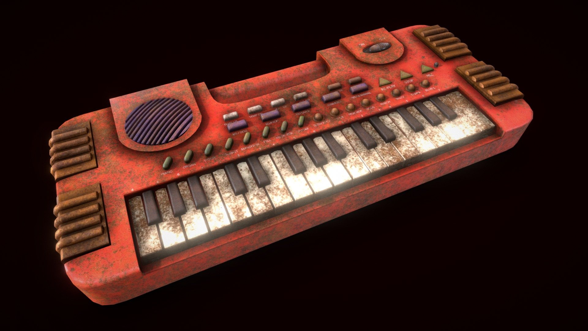 old Toy Keyboard