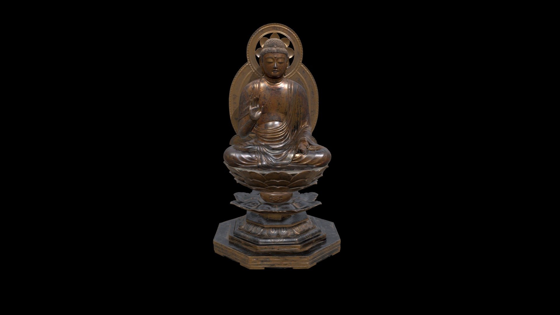 1973.85 Seated Buddha