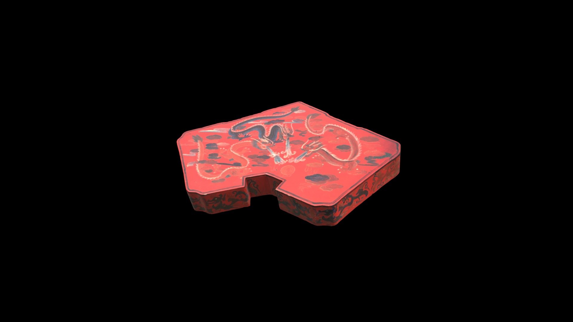 1989.5.a Lid for a Tiered Food Box