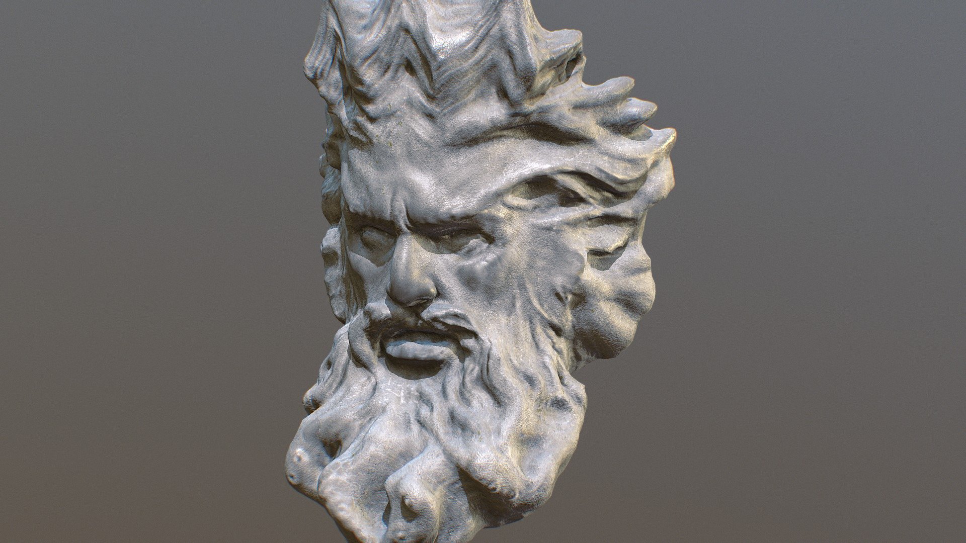 Sculpture of Poseidon