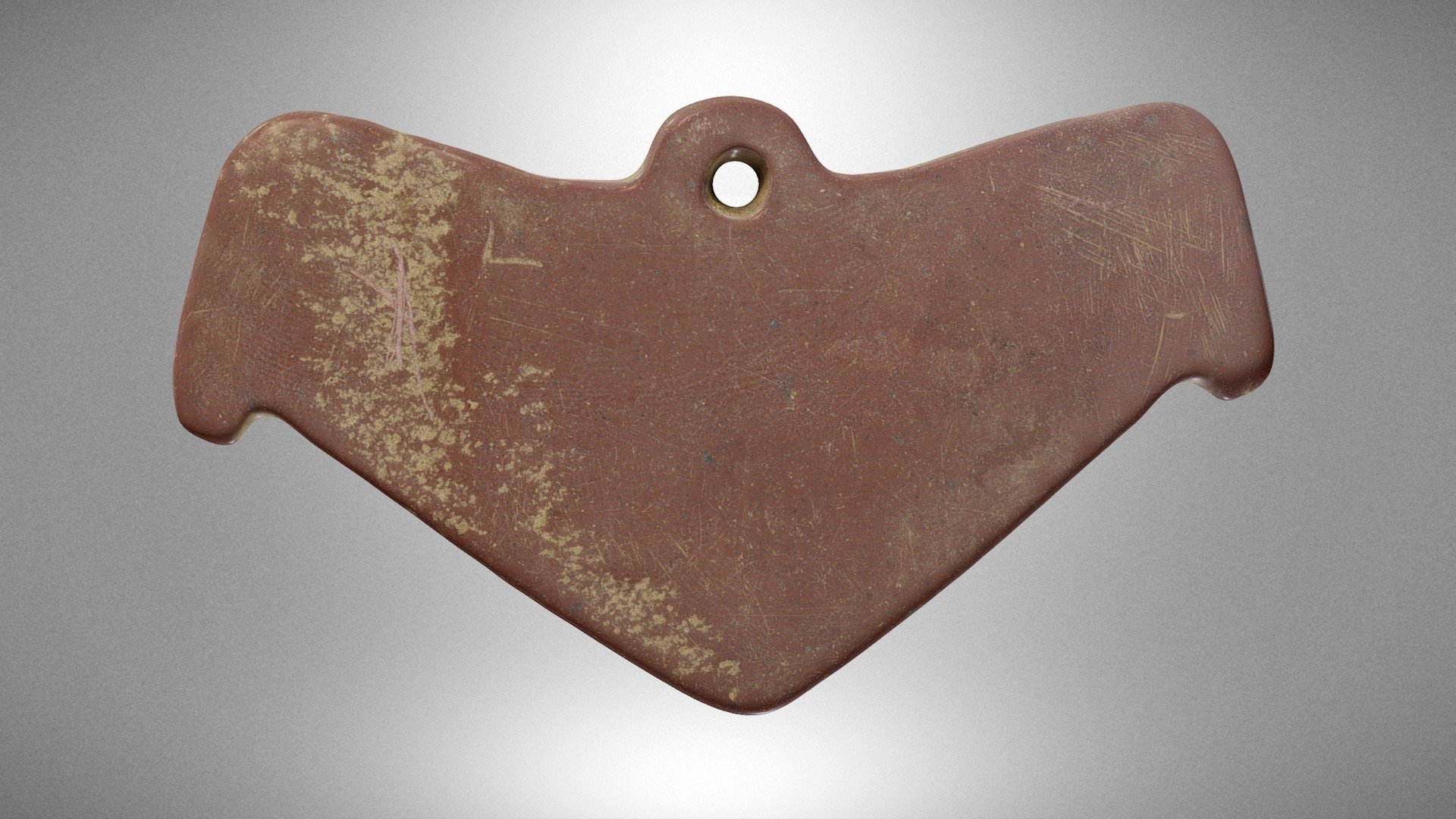 Tairona culture zoomorphic pendant – bat