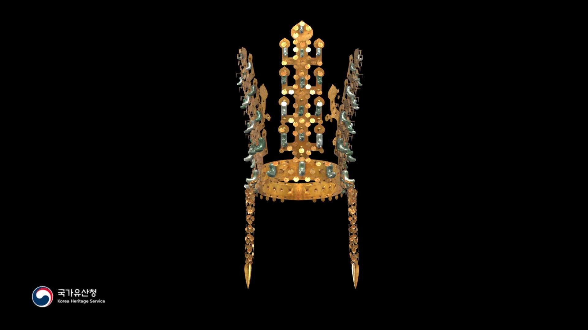 Gold Crown From Cheonmachong Tomb