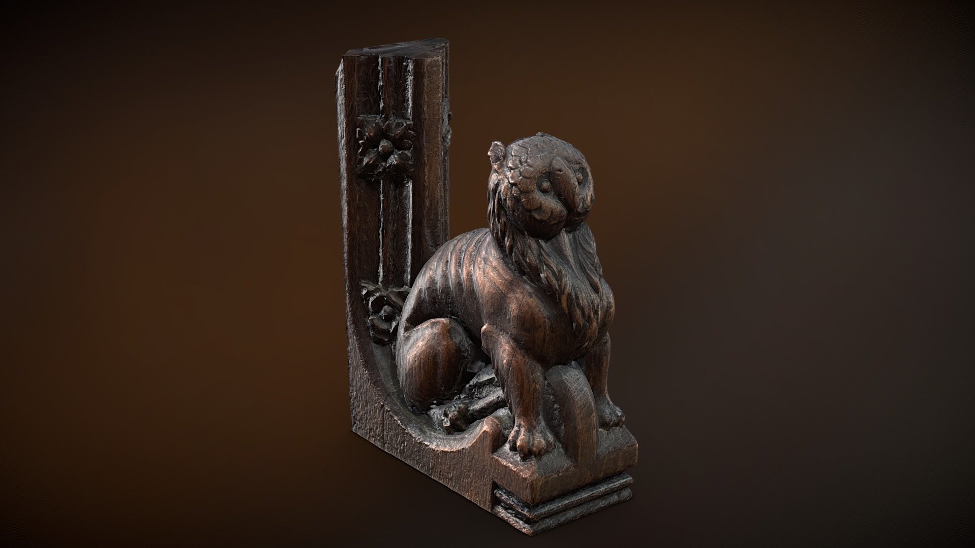 Griffin Pew Ornament, Bath Abbey, UK