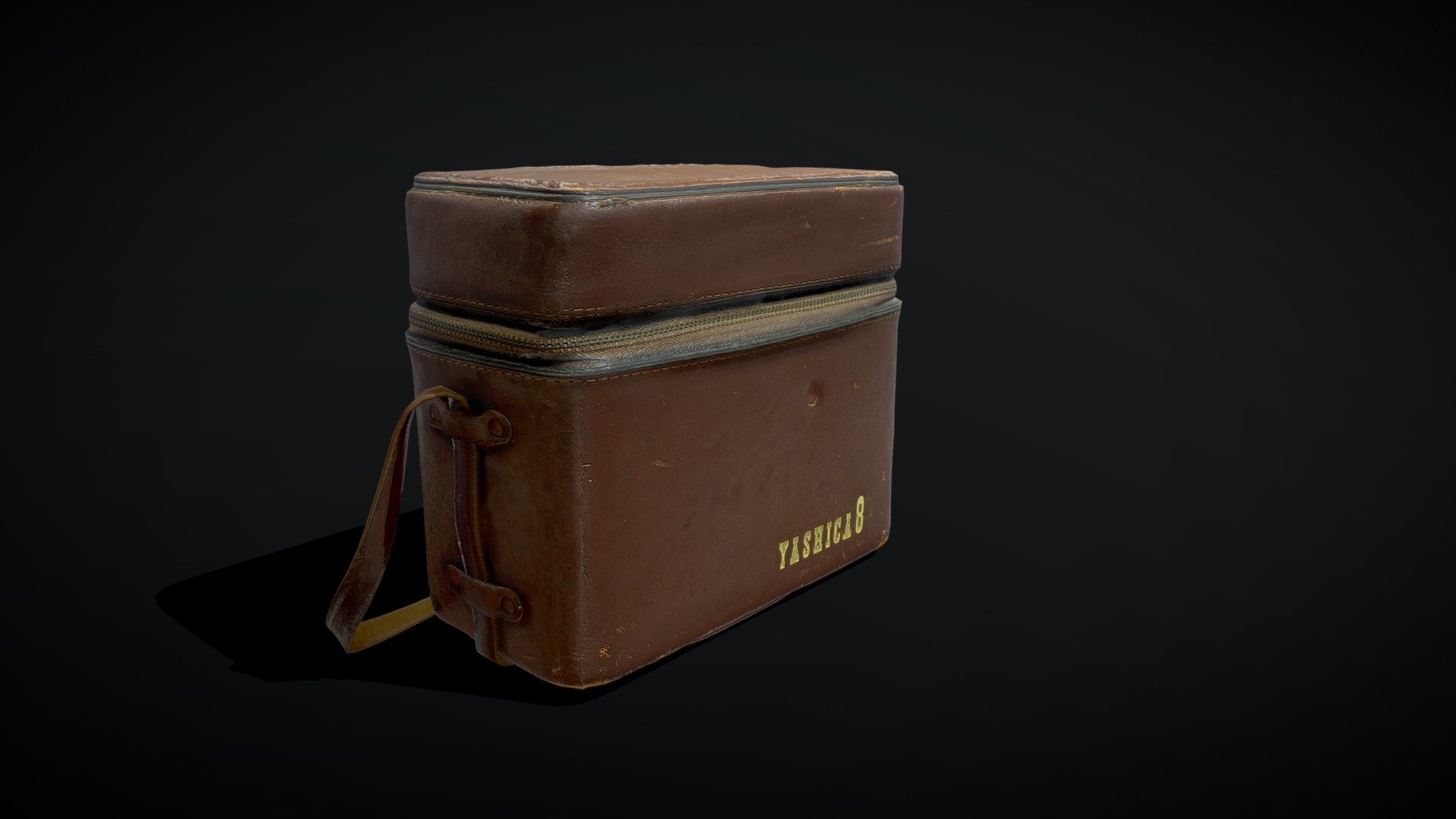 Yashica 8mm Leather Camera Bag