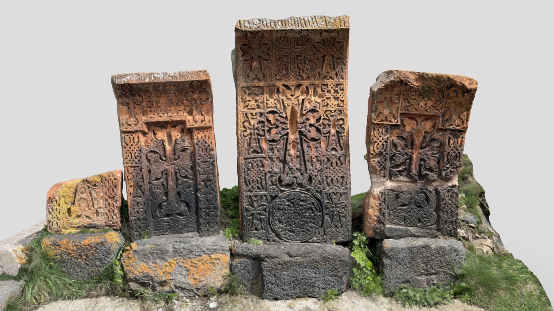 Khachkars - Lake Sevan, Armenia