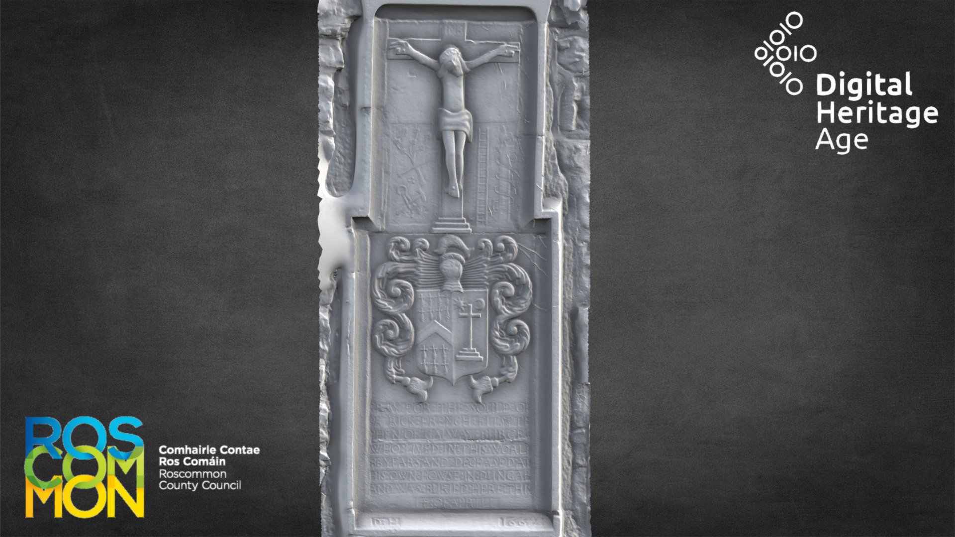 Cloonshanville Crucifixion Plaque