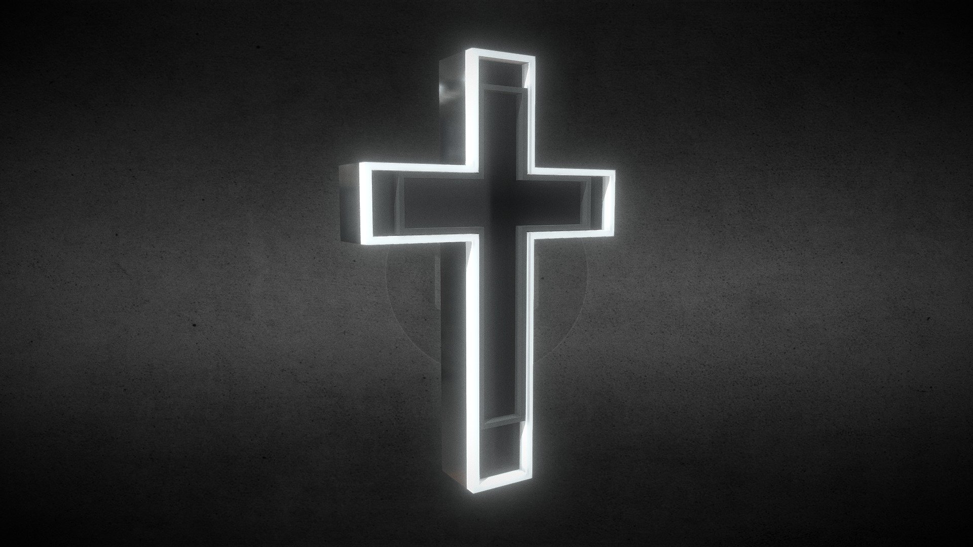 Cross [low-poly] - by smakologg